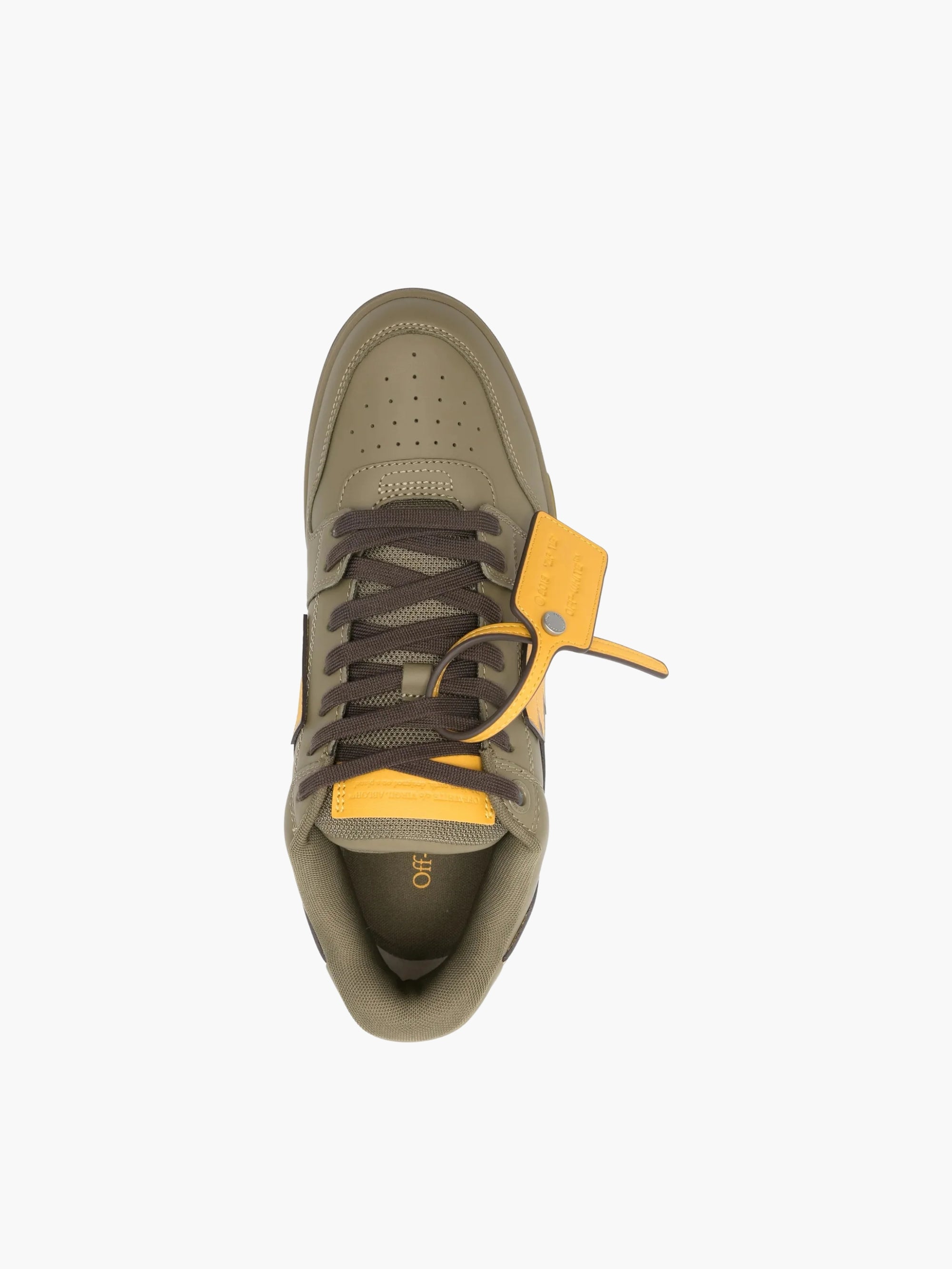 Off-white Sneakers Ows98 M-out Of Office Kaki/Ocher Yellow