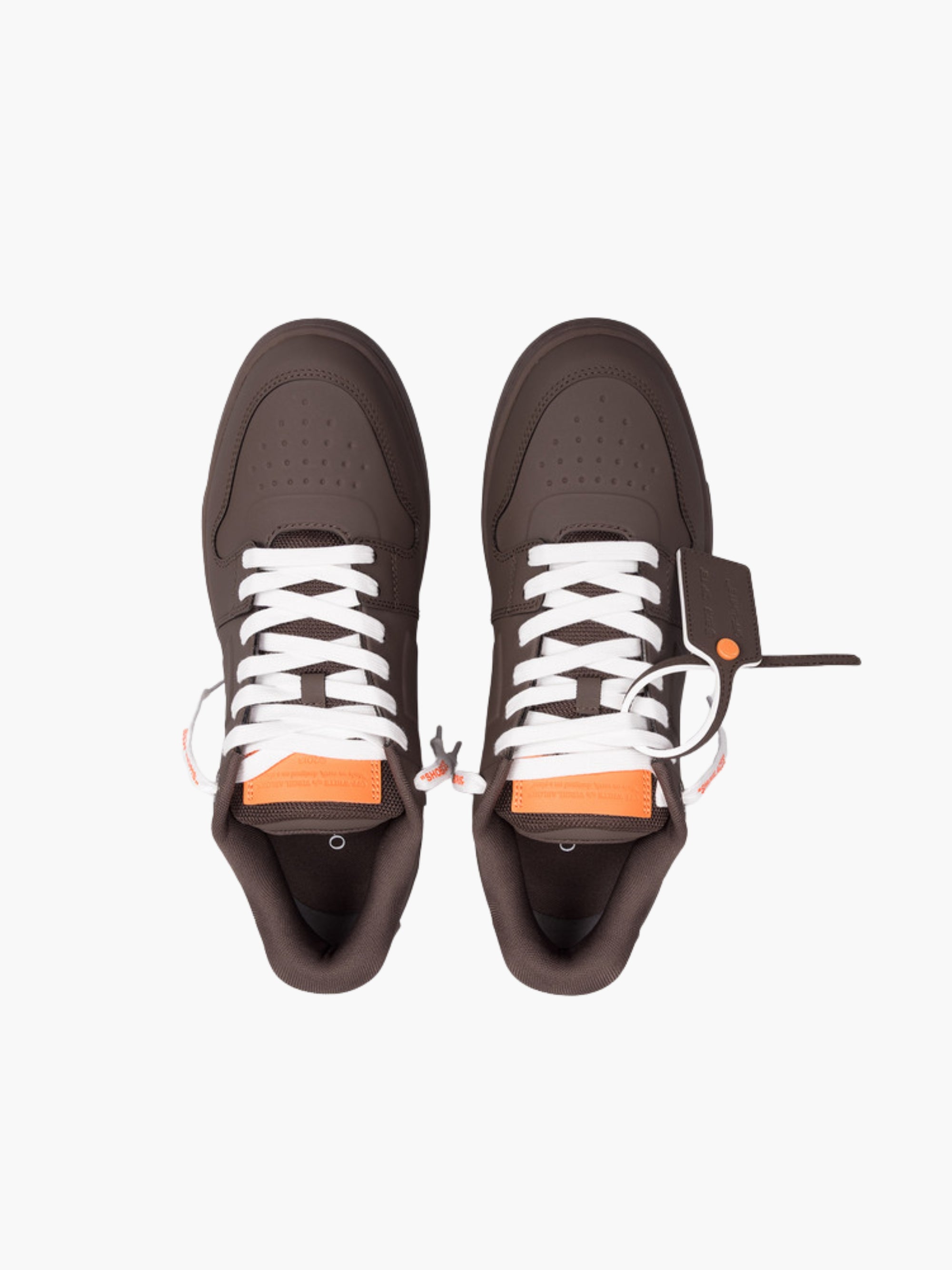 Off-white Sneakers Ows102 M-out Of Office Chocolate/Orange