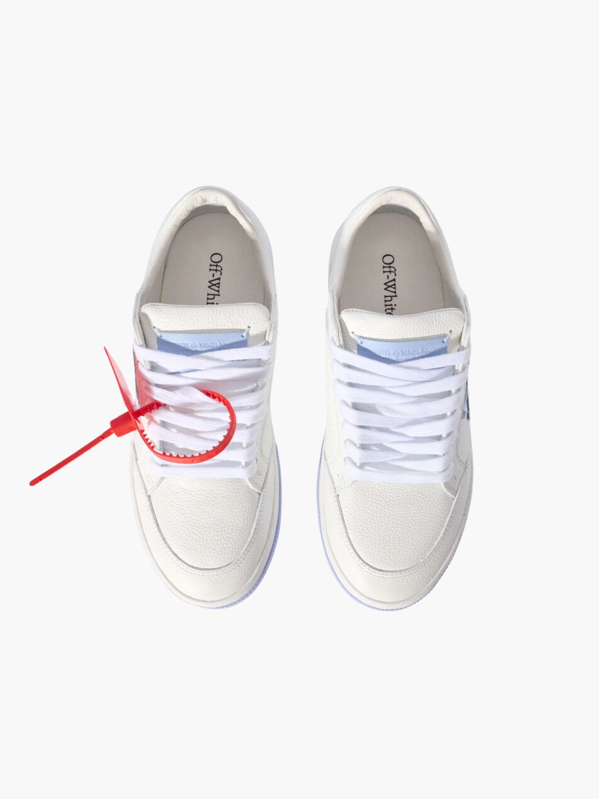 Off-white Sneakers Ows136 W-vulc Low White/Cyan Celeste