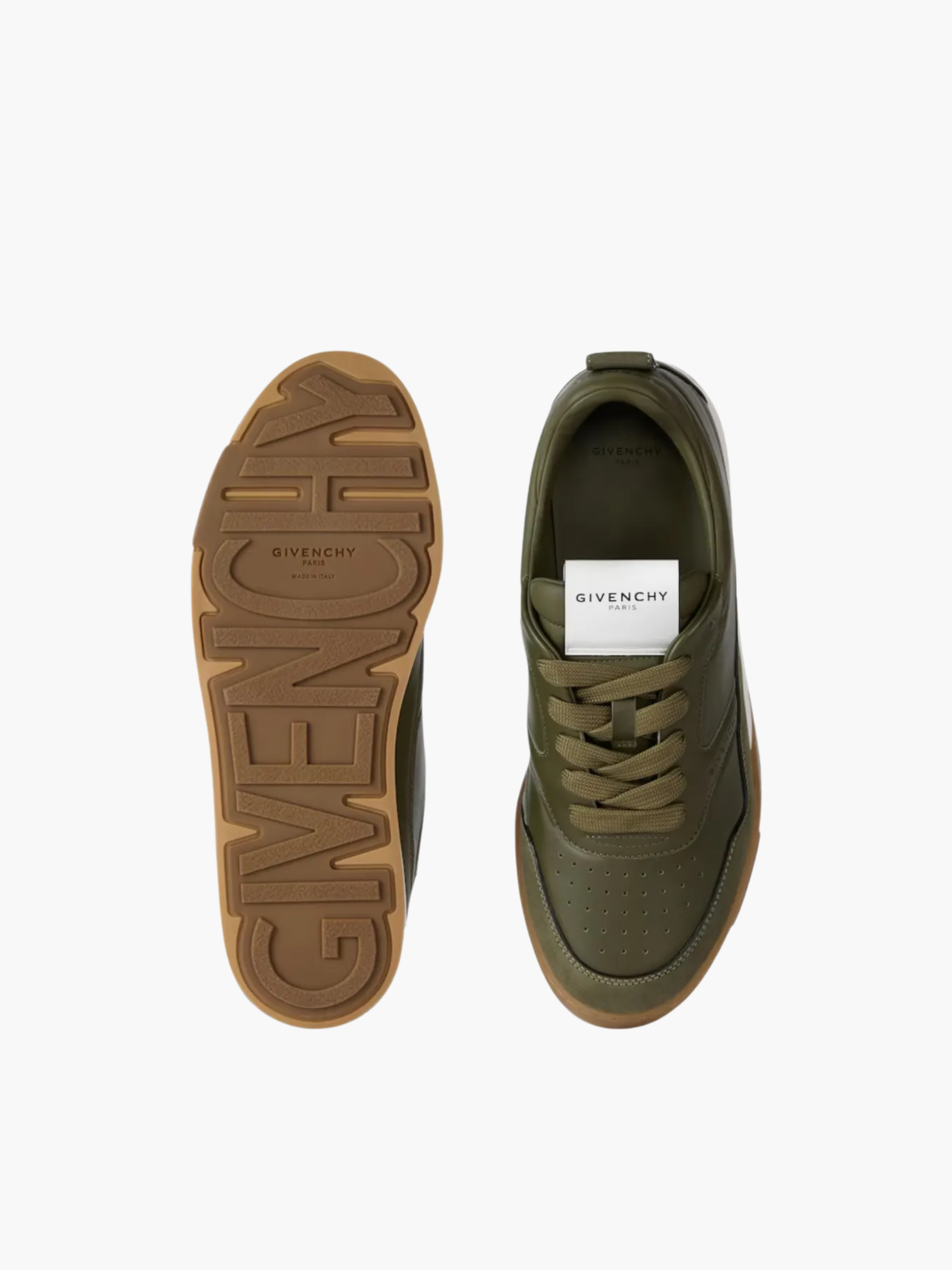 Givenchy Sneaker Gs120 White Soles Khaki