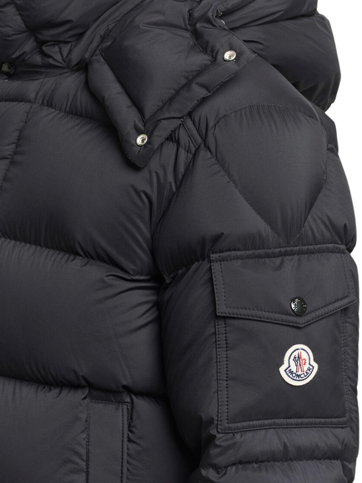 Moncler Jacket Vezere Logo Black - AL Capone Premium Moncler Jacket Vezere Logo Black - AL Capone Premium