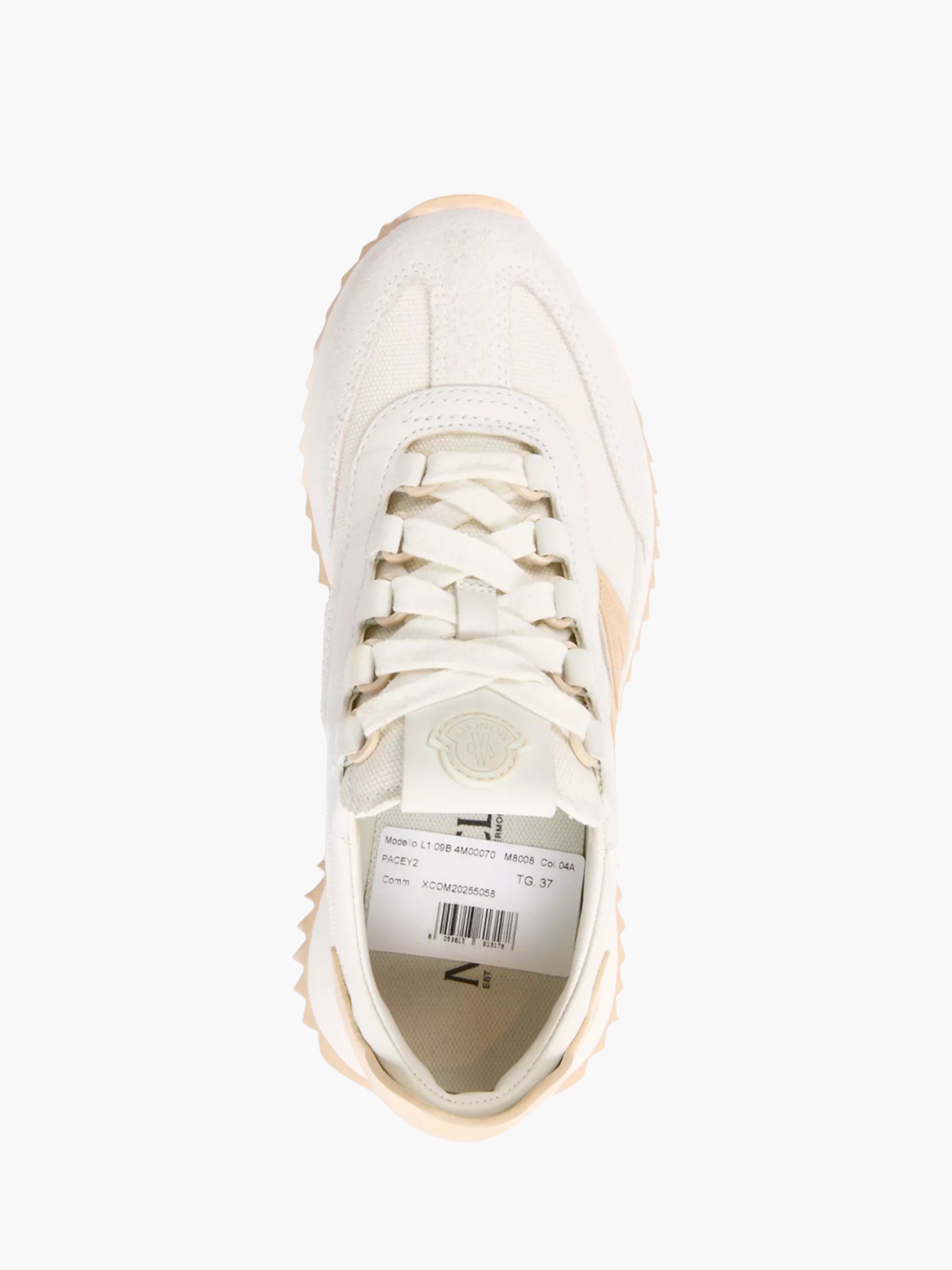 Moncler Sneakers MS69 Pacey2 Low Top White-Beige - AL Capone Premium