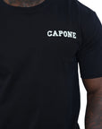 Capone T-Shirt Mexican Crochet Black