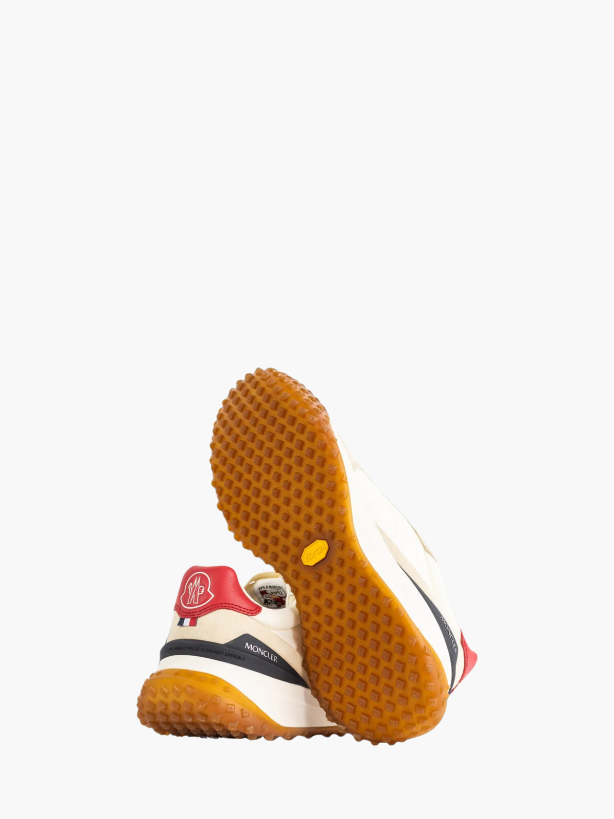 Moncler MS72 City Trek Low Top Sneakers White