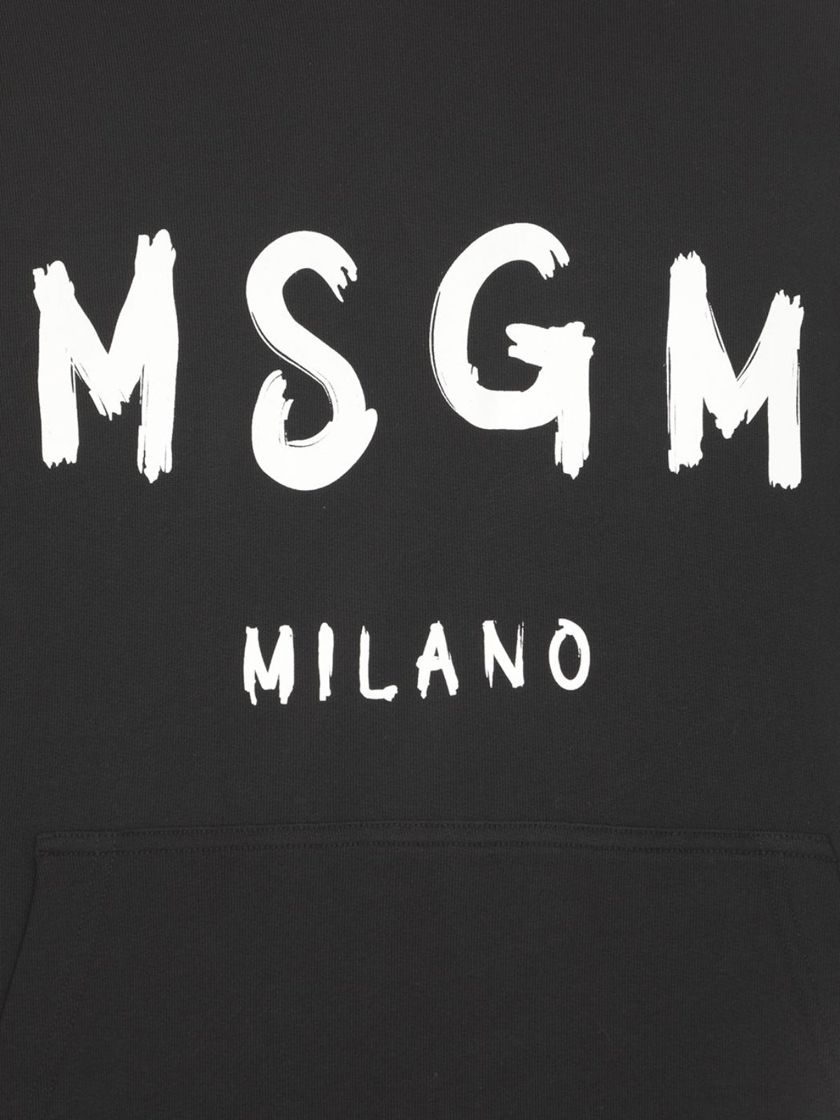 Msgm  Slim Milano Hoodie Black - 4