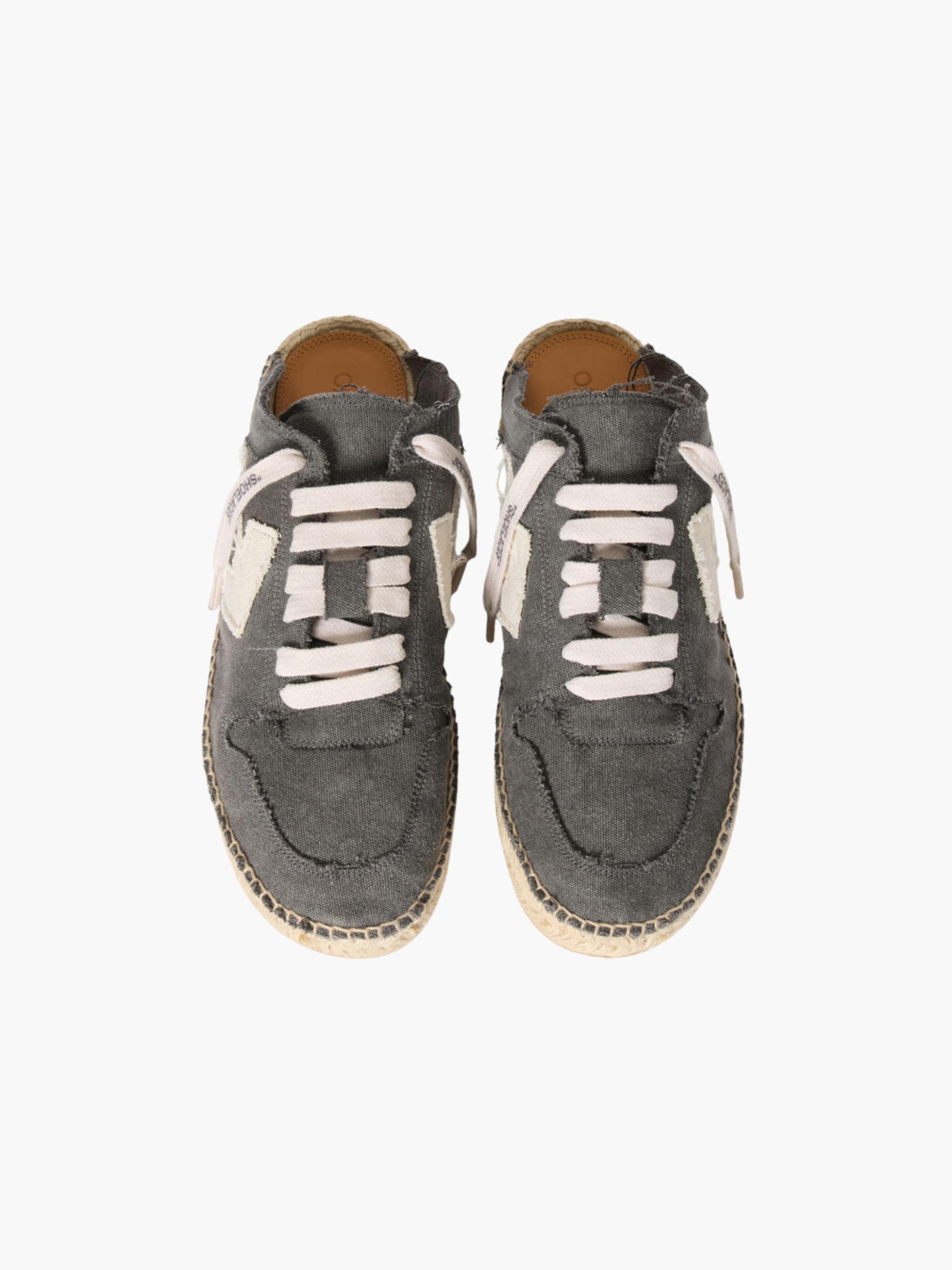 Off-white Slip-ons Owsl14 M-arrow Espadrillas Black/White