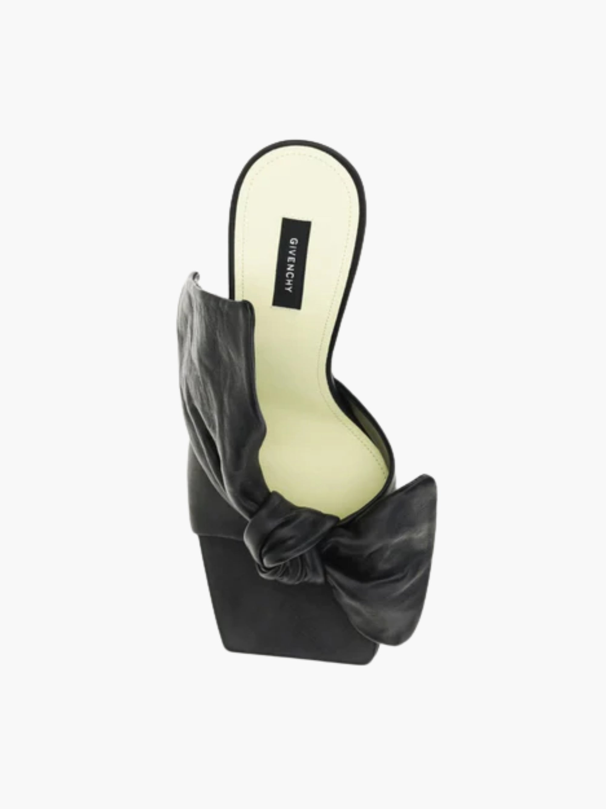 Givenchy Heels Bow Suede 95mm Black