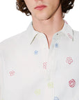 Kenzo Shirt Futura Embroidered SS Cream