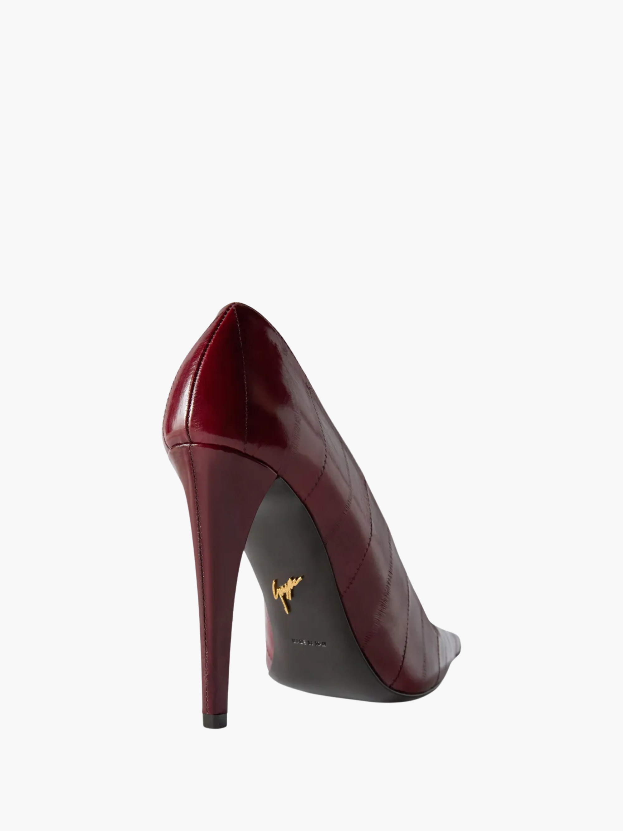 Giuseppe Zanotti High Heel Z12 High Desire Pump 105mm Burgandy