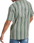 Karl Kani T-Shirt Striped Logo Green