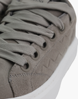 Cleens Sneaker C49 Suede White Sole Grey