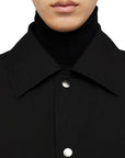 Jil Sander Jacket Button Down Black