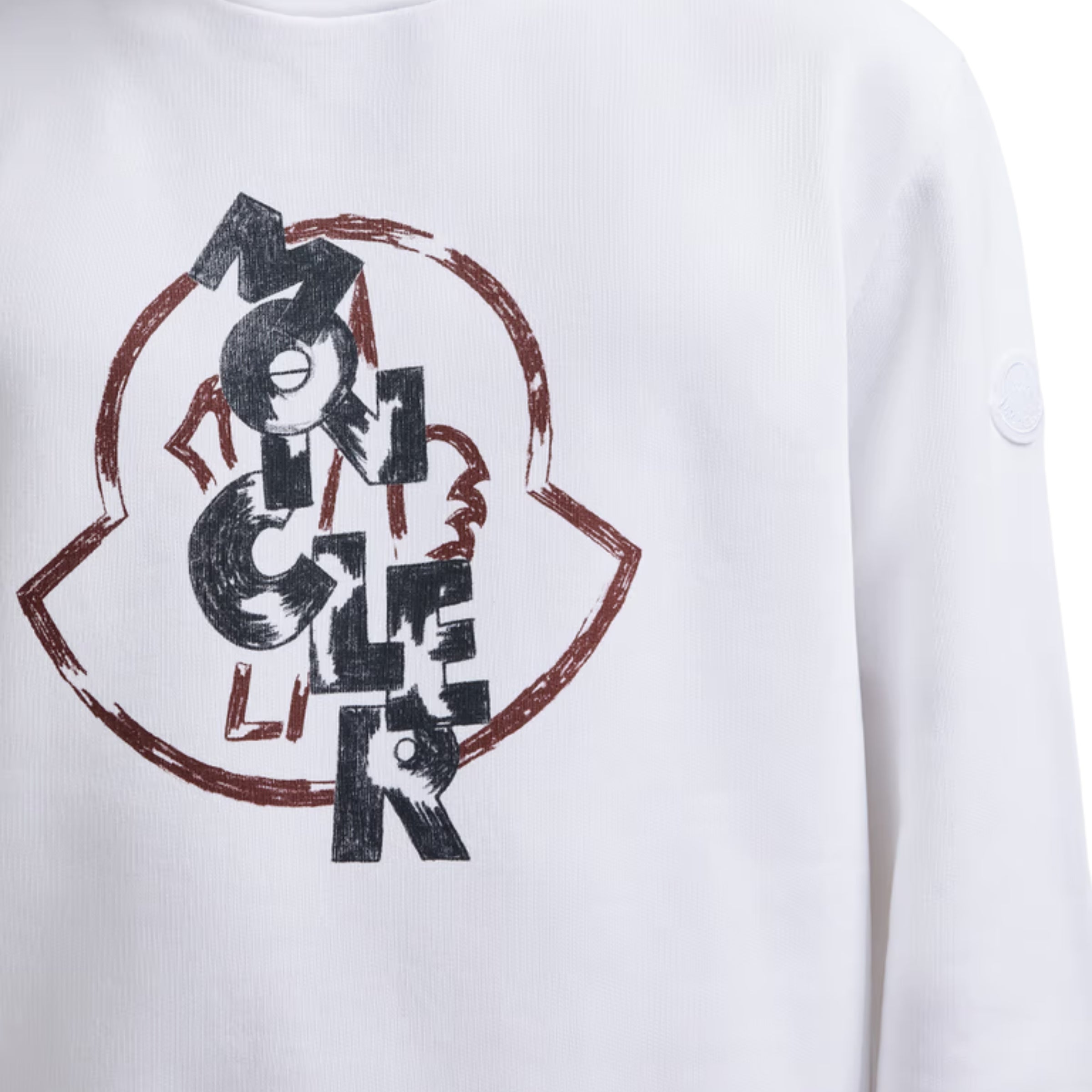 Moncler T-Shirt Logo White – AL Capone Premium