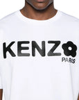 Kenzo T-Shirt Boke Flower White