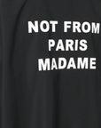 Drole De Monsieur Jacket Slogan Black