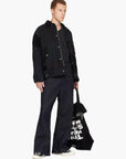 Comme Des Garcons Bag Nike Jersey Tote Black