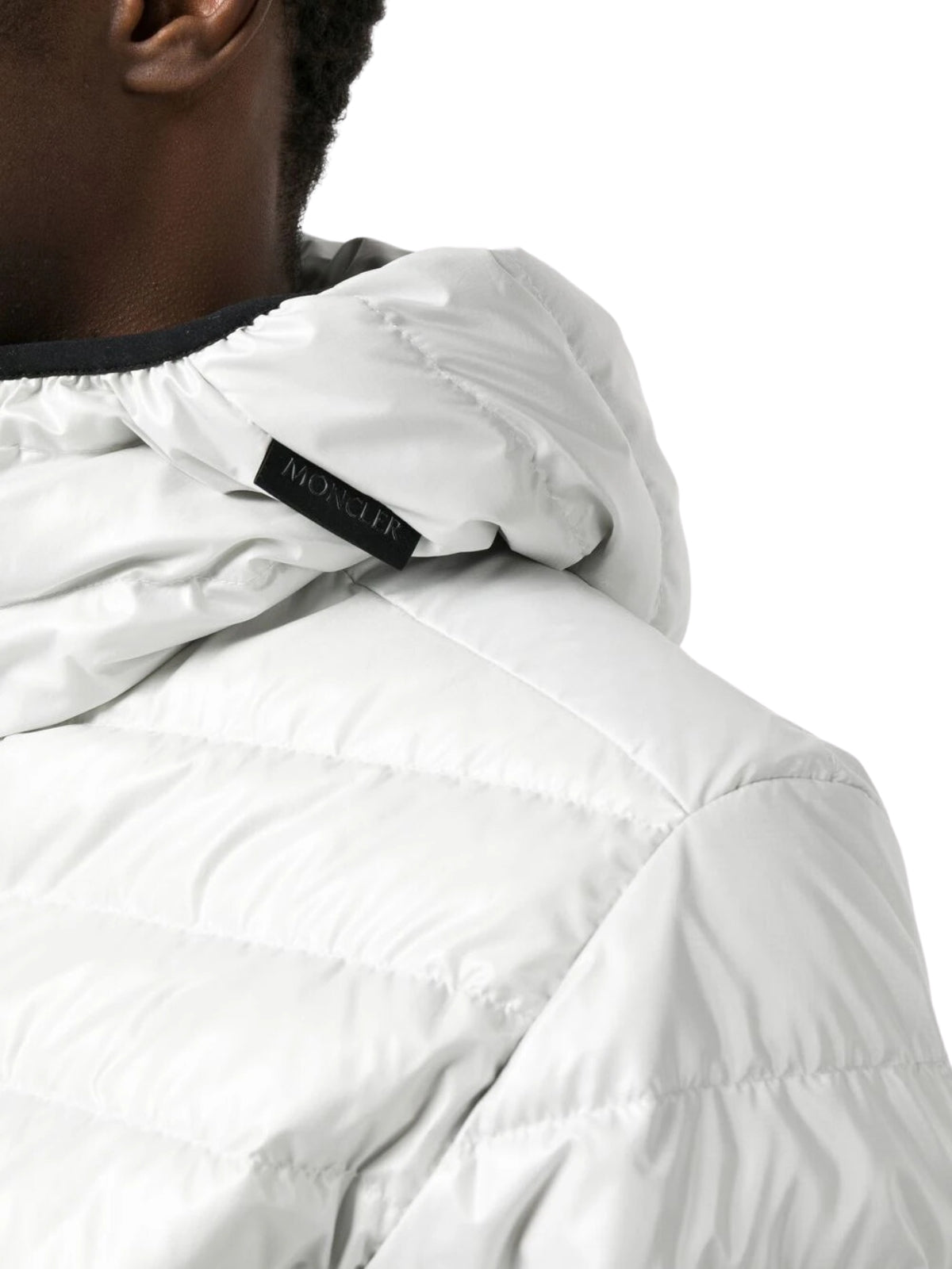 Moncler Jacket Lauzet Logo White