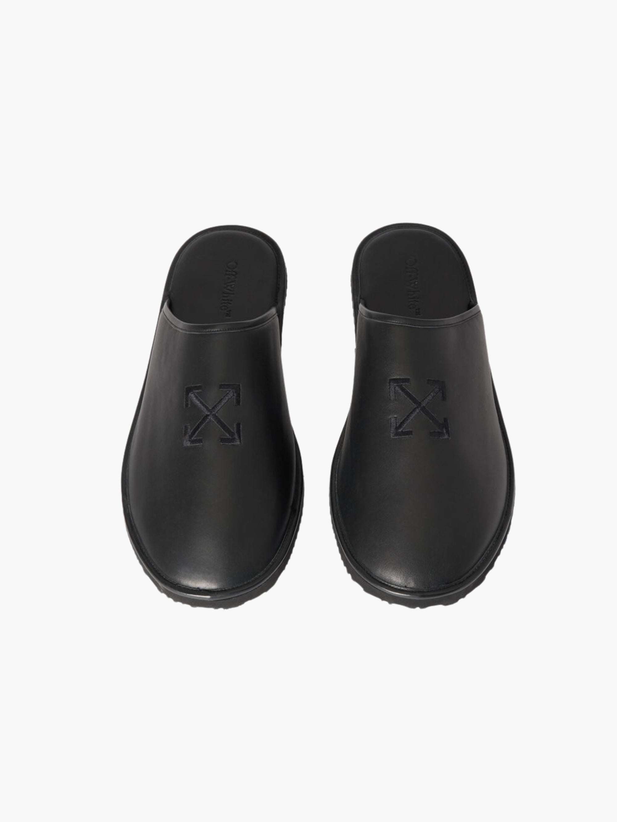 Off-white Slippers Owsl16 M-arrow Black