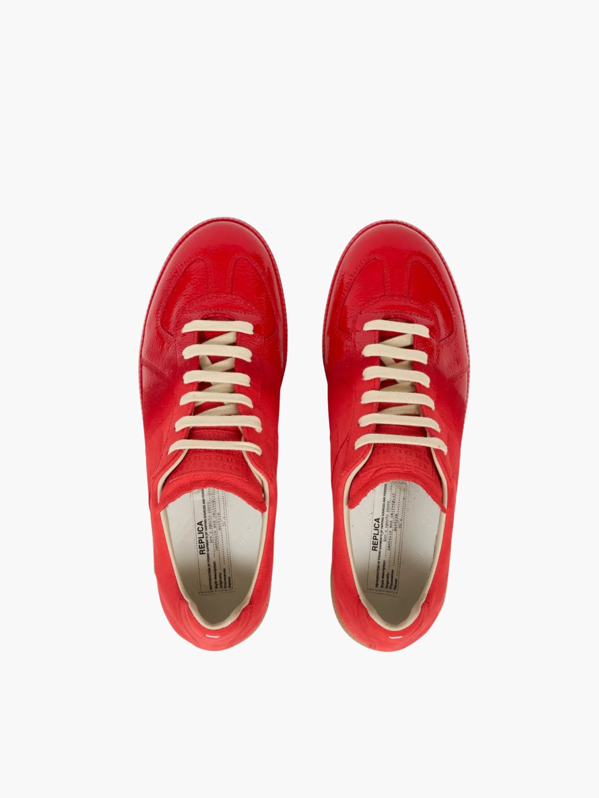 Maison Margiela Sneakers Mm26 Lace Up   Red