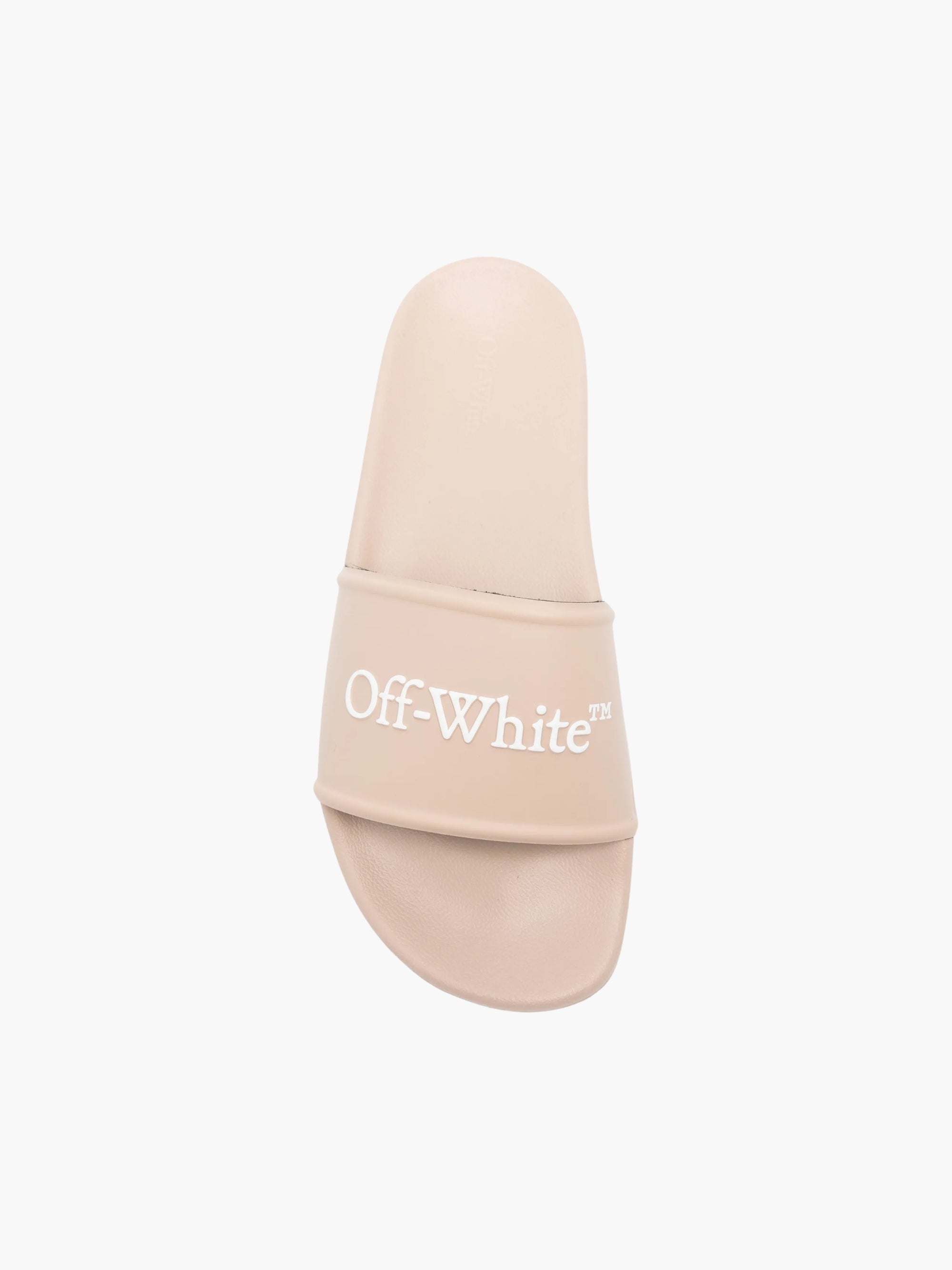 Off-white Slides Owsl10 M-bookish Sesame/White