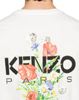 Kenzo T-Shirt Italic Logo Off White
