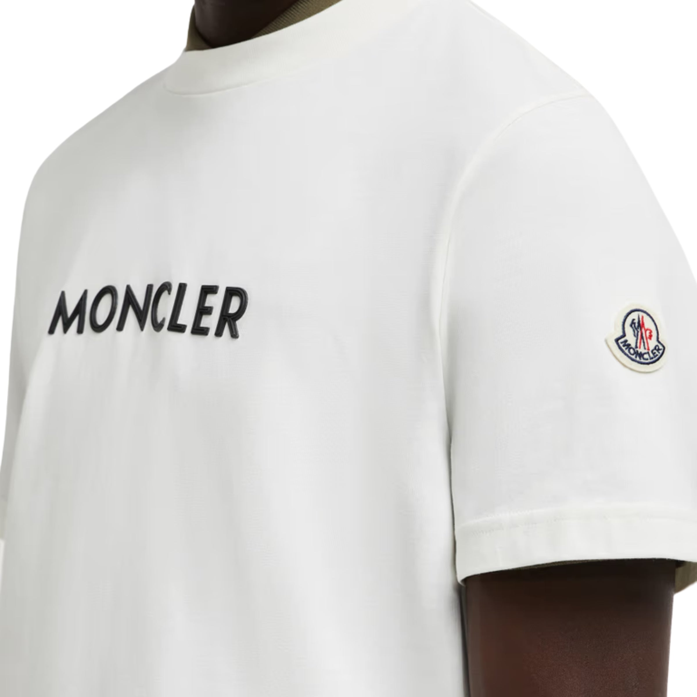 Moncler T-Shirt Logo White – AL Capone Premium