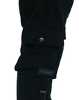 Capone Cargo Sweatpants Double Sided Pockets Black