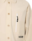 Kenzo Oversized Shirt Boke Flower 2.0 Cream