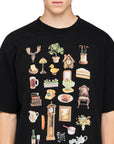 Jw Anderson T-Shirt Diorama Printed Black