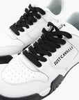 Just Cavalli Sneaker Fondo Style White-Black
