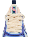 Casablanca Sneaker Ladies Court White-Blue
