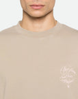 Drole De Monsieur Crew Slogan Vines Beige