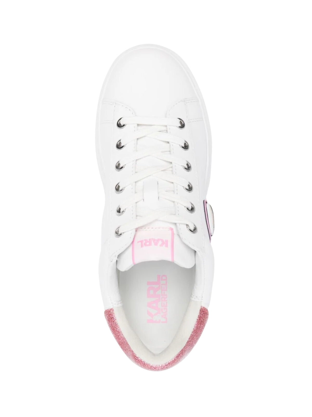 Karl Lagerfeld Sneaker Ladies Kapri Karl White-Pink