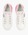 Karl Lagerfeld Sneaker KLL301 Kapri Ombre Nft Lo Lace White Lthr W/Pink