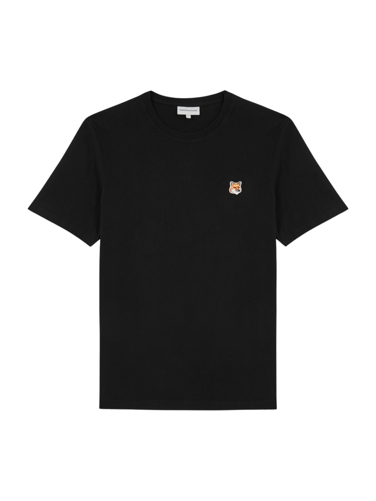 Maison Kitsune T-Shirt Fox Head Patch Black