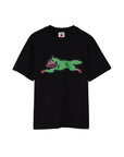 Icecream T-Shirt Running Dog Black