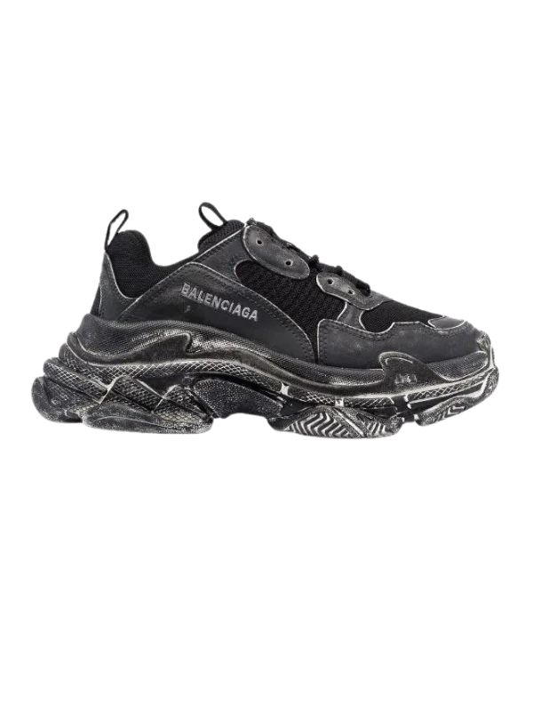 Balenciaga Sneaker Sss Washed Black