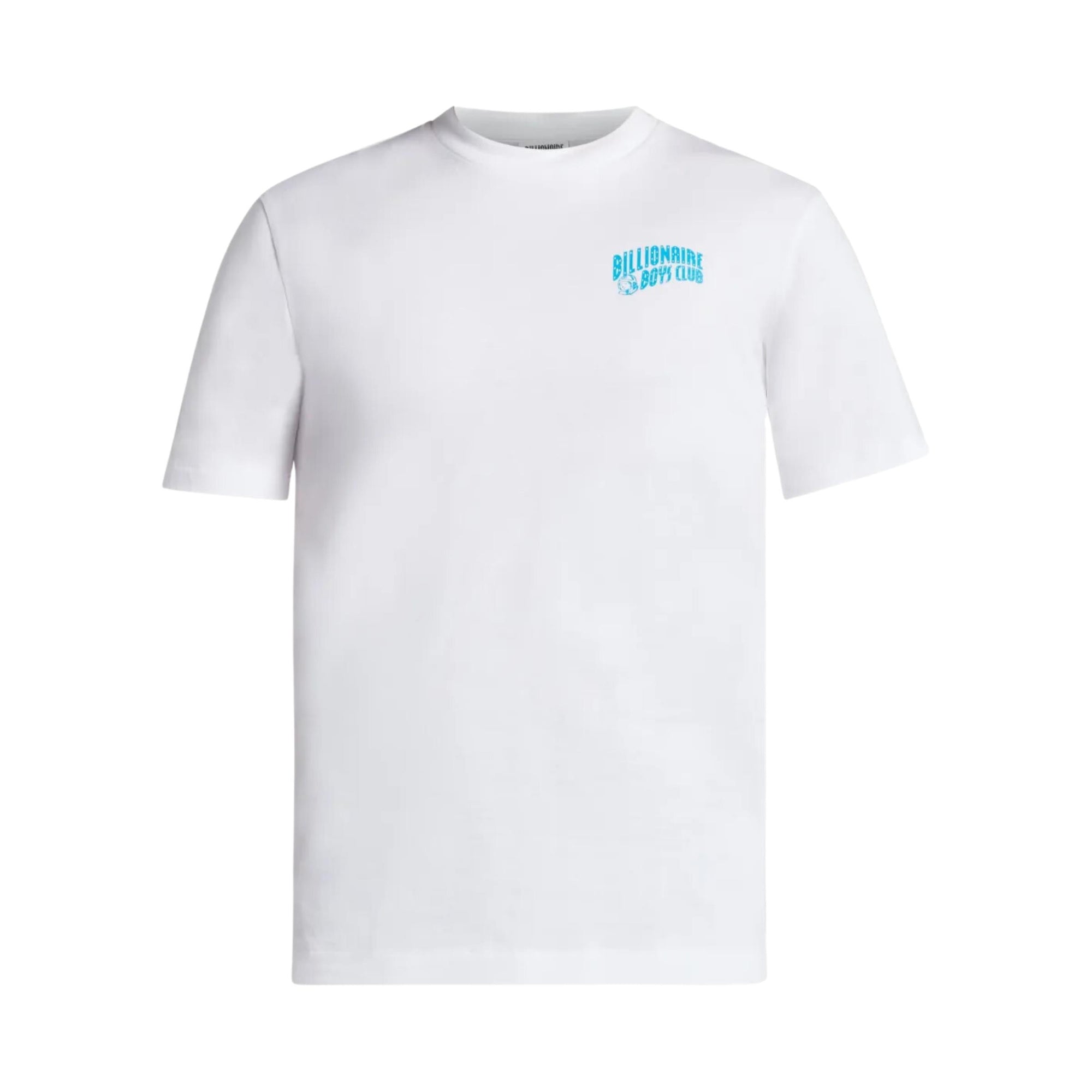 Billionaire Boys Club T-Shirt Small Arch Logo White-Blue