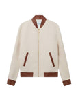 Casablanca Jacket Souvenir White-Brown