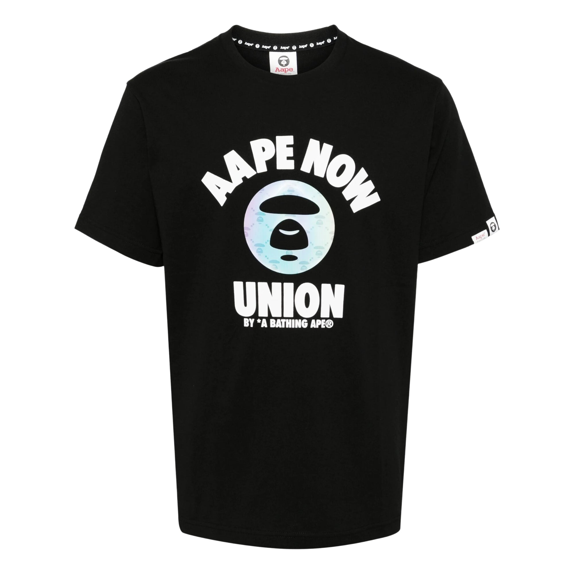 Aape T-Shirt Now Union Logo Black