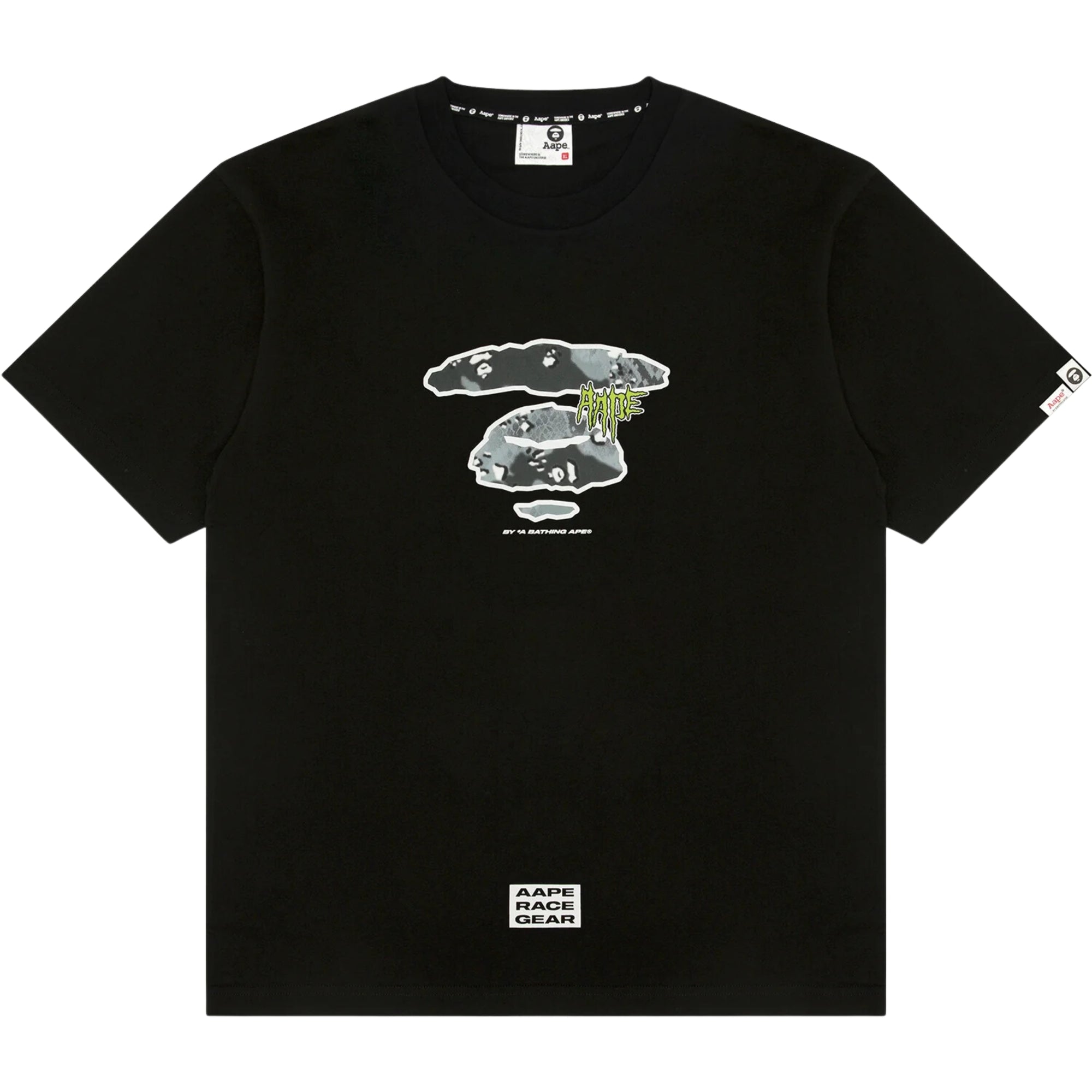 Aape T-Shirt Graphic Print Black