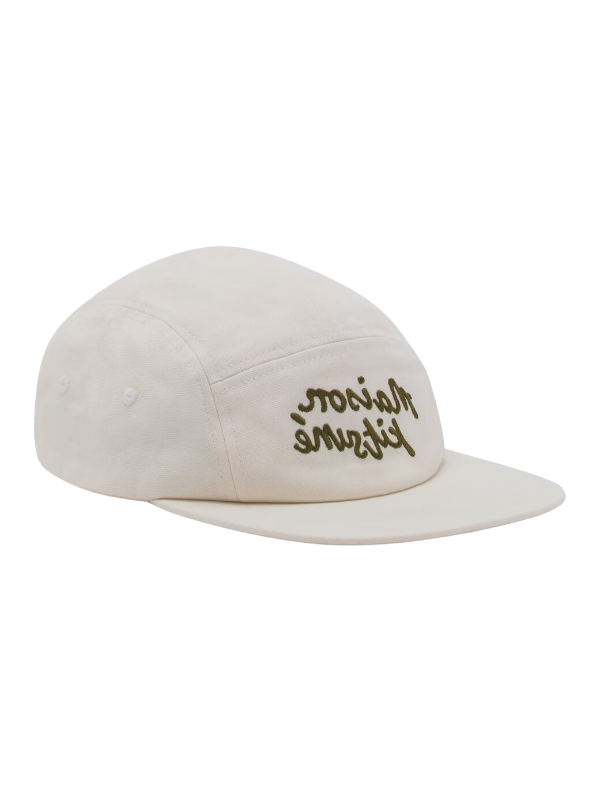 Maison Kitsune Cap Handwriting Logo Fresh Cotton