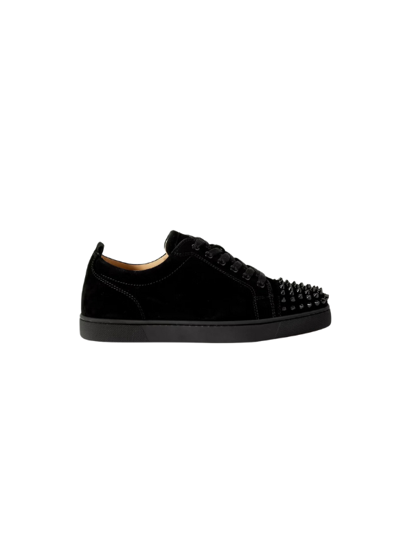 Christian Louboutin Sneaker Louis Spiked Black – AL Capone Premium