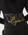 True Religion True Zip Hoodie Jet Black