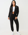 True Religion True Zip Hoodie Jet Black