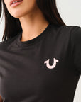 True Religion Money Buddha Ss Tee Jet Black