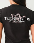 True Religion Money Buddha Ss Tee Jet Black