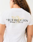 True Religion Money Buddha Ss Tee Optic White