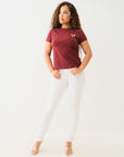 True Religion Money Buddha Ss Tee Chocolate Truffle