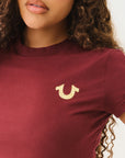 True Religion Money Buddha Ss Tee Chocolate Truffle